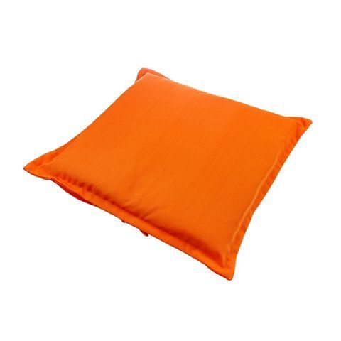 Подушка Lily 44х44х5 см тексілк, оранжева 3886 фото