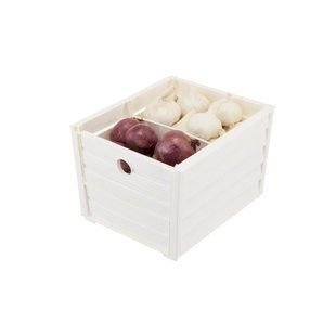 Контейнер для зберігання овочів SCORTA BOX, 23,5x28x20h, 9л молочний 3990 фото