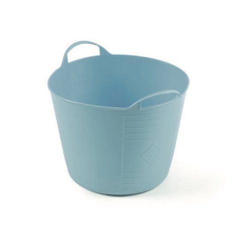 Гибкая корзина Progarden 27L MIDI D.38x38x33,5 с ручками голубой 3702 фото