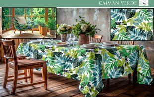 Тканина бавовняна лонета CAYMAN VERDE 3951 фото