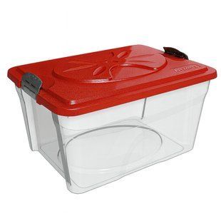 Контейнер для зберігання Sim Box 40x30x22h, 18 л червоний 4067 фото