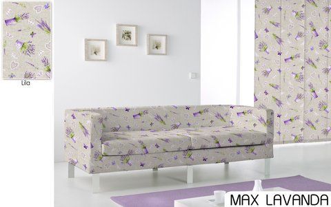 Ткань хлопковая лонета MAX LAVANDA LILA хлопчатобумажная MAX LAVANDA LILA 3871 фото