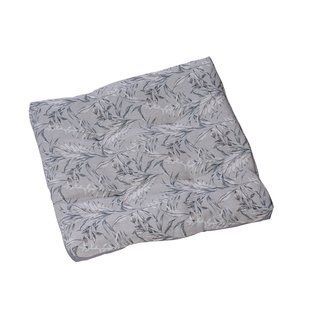 Подушка 40х40х6 см лонета Chanel gris стьобана 4364 фото