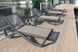 Лежак Progarden GOA антрацит, бежевий текстилен 4963 фото 4
