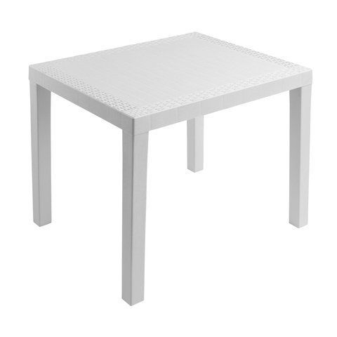 Стол Progarden POKER 78x65x72 белый 3677 фото